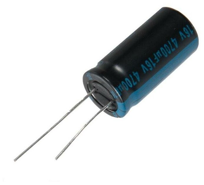 Конденсатор (capacitor) электролитический 4700x16 (12,5x26) TK Jamicon 105C