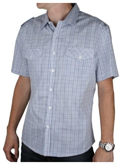 Рубашка Maestro, размер 42/XS/178-186, голубой