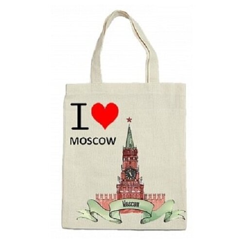 Экосумка хлопок, MerGOO, дно-конверт, 33*39 см