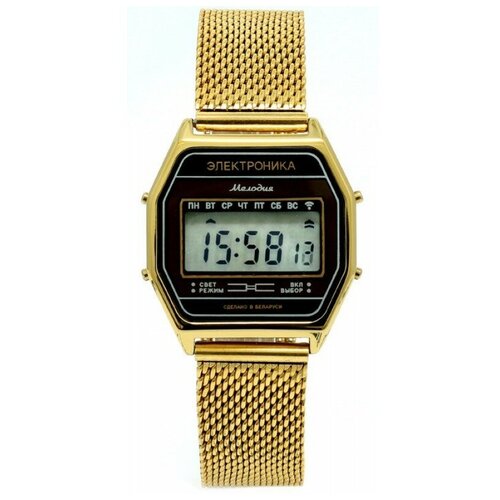 Наручные часы Электроника Наручные часы Электроника 77 №1158, золотой