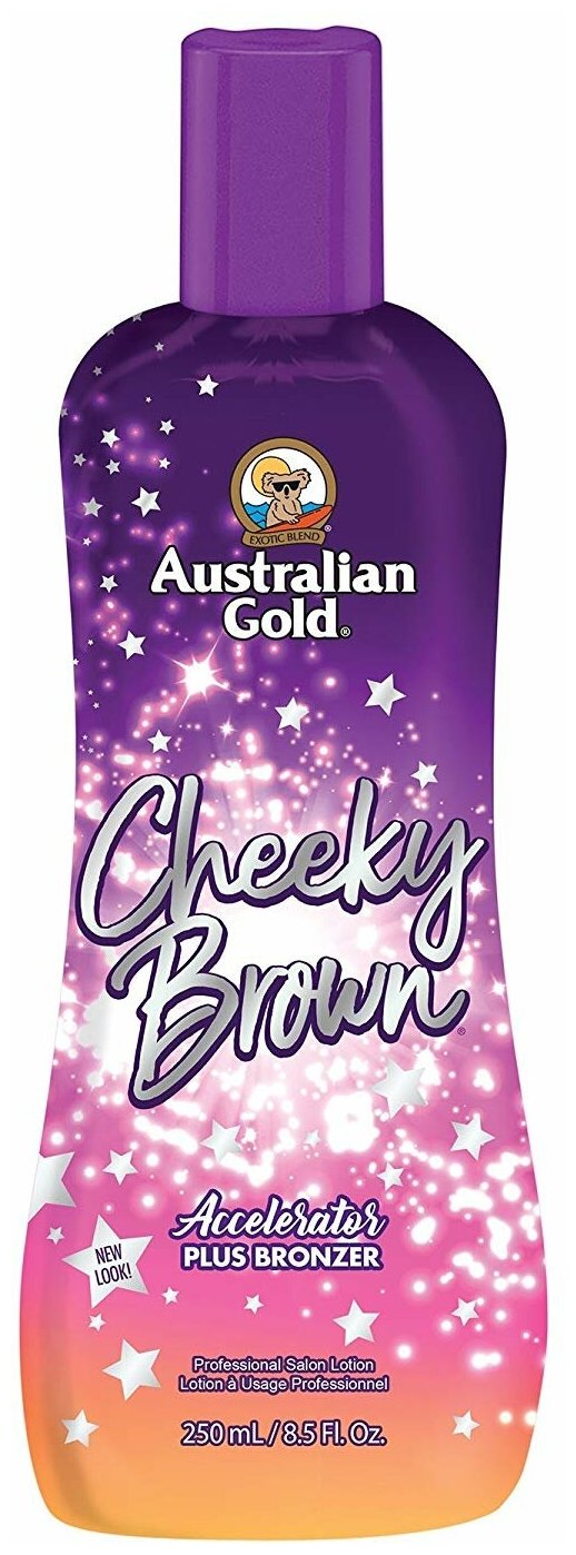 Крем для загара Australian Gold Cheeky Brown (250 мл) усилитель + натуральный бронзатор