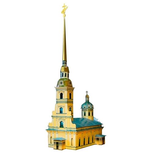 фото Сборная модель из картона петропавловский собор №100 ae