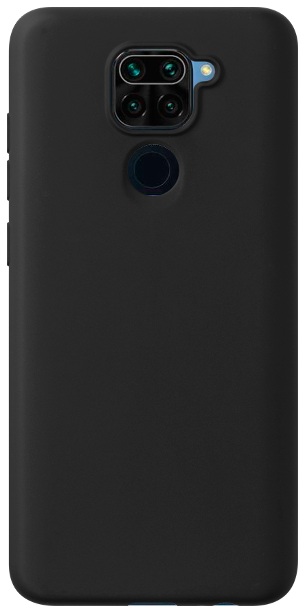 Чехол-крышка Deppa для Xiaomi Note 9, термополиуретан, черный - фото №1