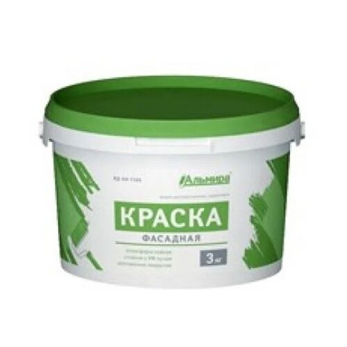 Альмира Фасадная краска Альмира база-с 3 кг 00-00000377