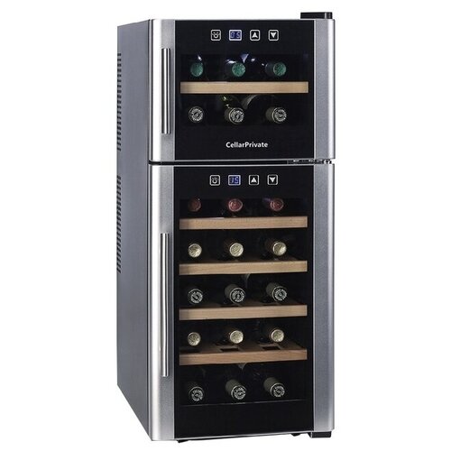 Винный холодильник двухзонный Cellar Private CP021-2E