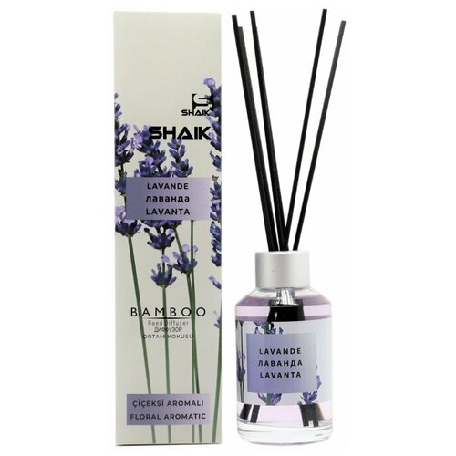 Аромадиффузор с палочками Shaik Bamboo Лаванда