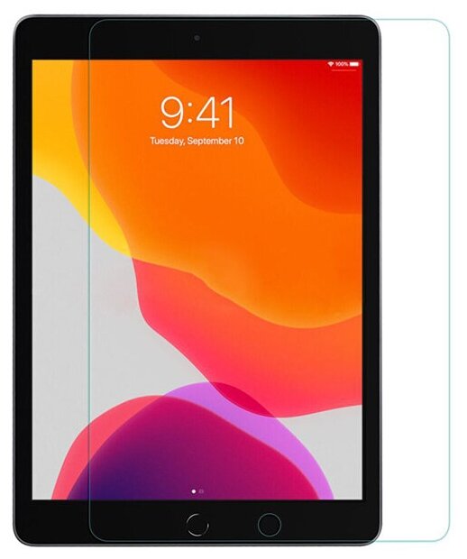 Защитное стекло для Apple iPad 2021 102" На плоскую часть экрана