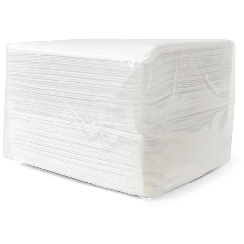 Купить Салфетки бумажные Luscan Professional 20x20 см белые 1-слойные 27 пачек в упаковке, белый, Бумажные салфетки