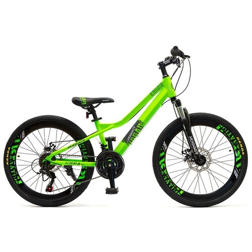 Подростковый горный MTB велосипед Hogger Urban 24 MD зеленый 2140000₽