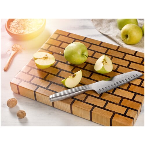 Торцевая разделочная доска SBwooD Кирпичная кладка 40*30*4 см