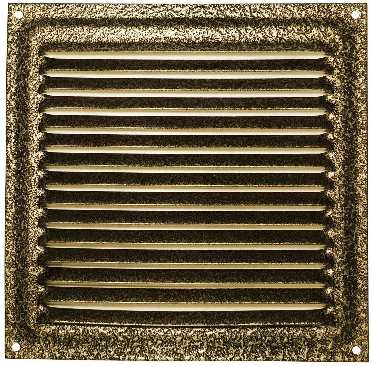 Решетка вентиляционная металлическая 150х150 бронзовый антик