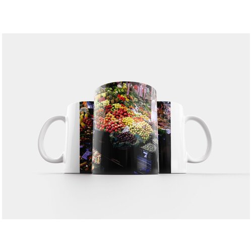 фото Кружка "барселона, бокерия, фрукты" 320 мл lotsprints