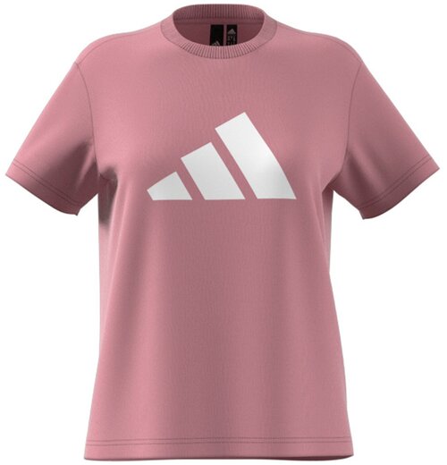 Футболка adidas W FI 3B TEE, силуэт прямой, размер XXS INT, белый