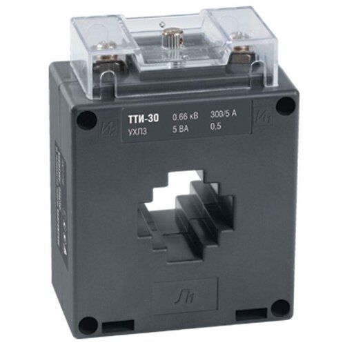 Трансформатор тока ТТИ-30 300/5А кл. точн. 0.5 5В.А IEK ITT20-2-05-0300 (1 шт.)