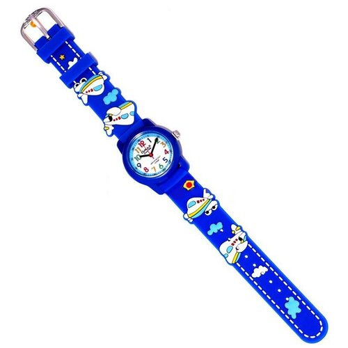 фото Наручные часы omax, кварцевые, корпус пластик, ремешок силикон, синий