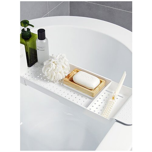 Раздвижная полка-лоток для ванной 378WRS