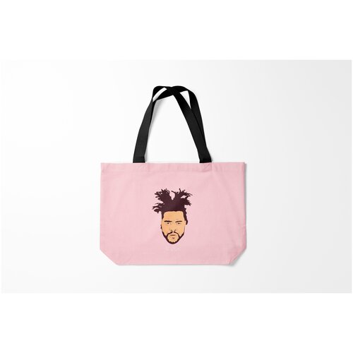 фото Сумка-шоппер / 46х35 см / разная музыка / the weeknd мульт эйбел burnettie