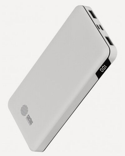 Изображение товара Внешний аккумулятор Cactus CS-PBFSKT-10000 10000mAh, белый
