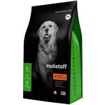 Cухой корм Holistoff для взрослых собак и щенков средних и мелких пород с лососем и рисом 15 кг. - изображение
