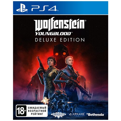 Wolfenstein Youngblood Deluxe Edition (PS4, Русские субтитры) игра для microsoft xbox wolfenstein youngblood deluxe edition русская версия