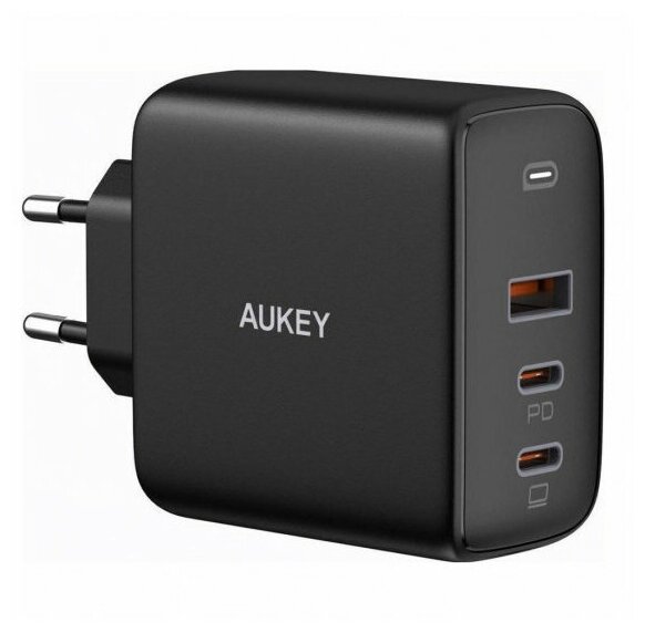 Сетевое зарядное устройство Aukey Omnia Mix 3 PD 90W PA-B6S (Black)