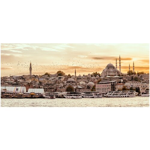 Фотообои Уютная стена Стамбул. Турция 630х270 см Бесшовные Премиум (единым полотном)