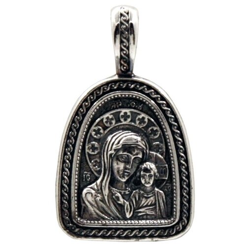 фото Подвеска serebromag казанская икона ювелирная мастерская малахит