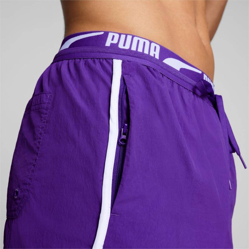 Шорты для плавания PUMA Swim, размер M, фиолетовый — фото 1