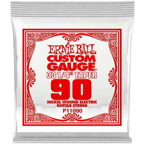 Струны для электрогитары Ernie Ball 11090 ernie ball 1690 nickel wound 090 струна одиночная для бас гитары