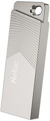 Накопитель USB 3.2 128Гб Netac UM1 (NT03UM1N-128G-32PN), серебристый