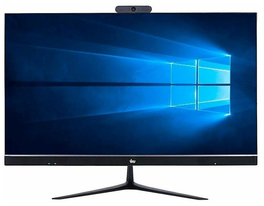 Моноблок iRU Office P2315 1551534 Intel Core i5 10400 29 GHz - 43 GHz 8192 Mb 240 Gb SSD 238 Full HD 1920x1080 DVD нет Intel UHD Graphics 630 120W Windows 10 Professional черный 60 кг 1551534
