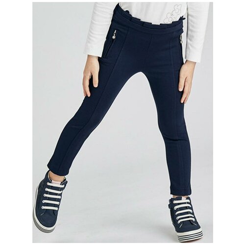 Школьные брюки  Mayoral, повседневный стиль, размер 104, синий