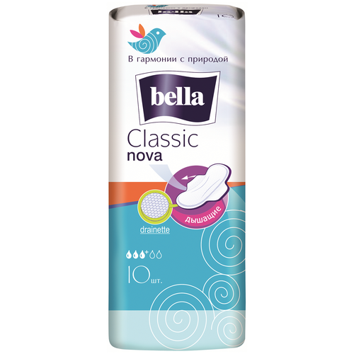 Прокладки гигиенические Bella Classic Nova 10 шт. - Bella Восток