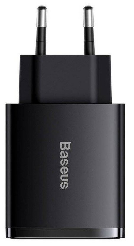 Сетевое зарядное устройство Baseus Compact max 30W 2U+C (CCXJ-E01) черное