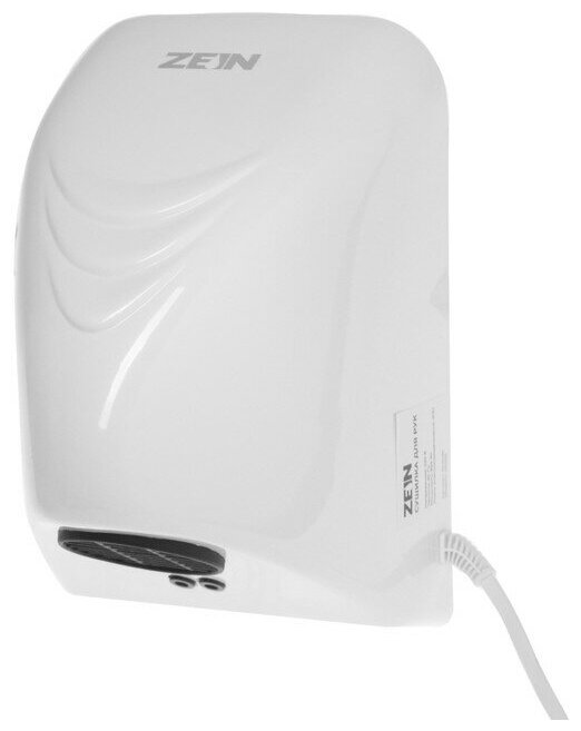 Сушилка для рук ZEIN HD226, 0.85 кВт, 140х150х215 мм, белый./В упаковке шт: 1 - фотография № 1