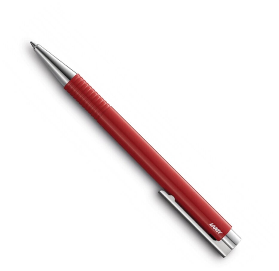 Ручка шариковая Lamy 204 logo M+, Красный, M16