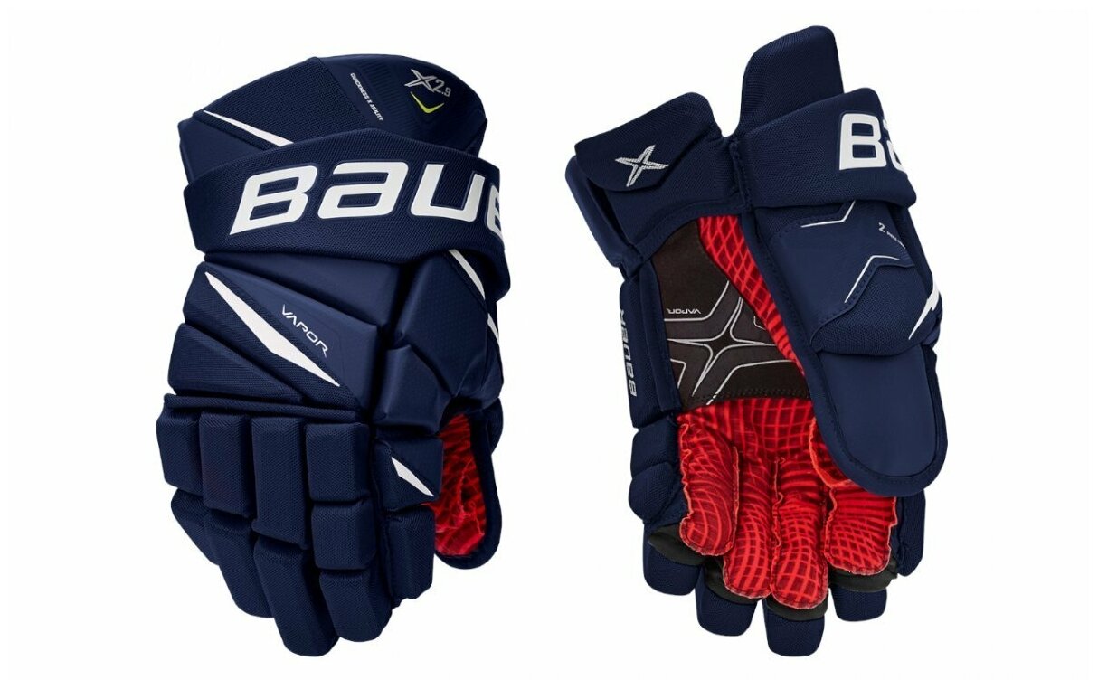 Перчатки хоккейные BAUER Vapor X2.9 S20 Sr. р.15 (темно-синий)