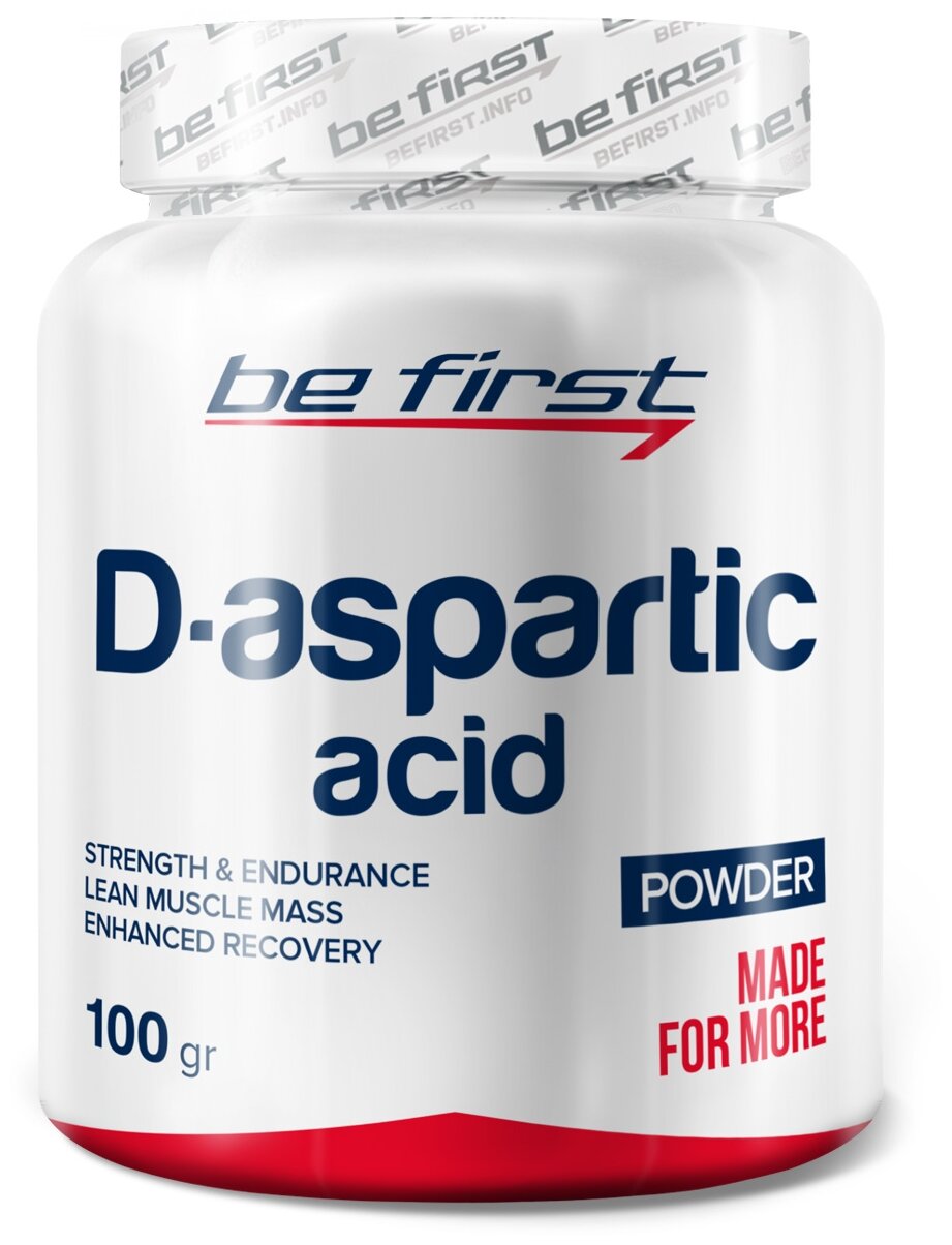 Be First D-Aspartic Acid Powder 100 г