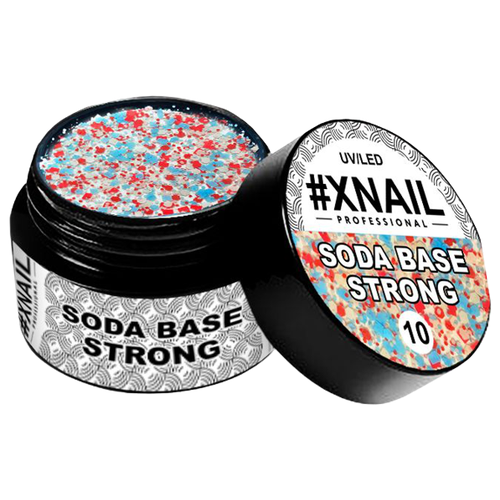 Xnail, Soda Strong Base №10 10gr в баночке