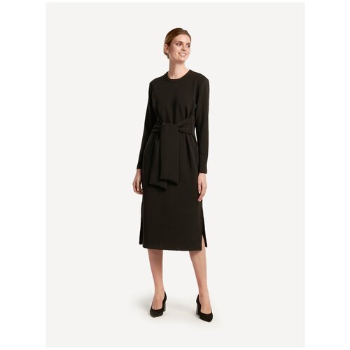 Платье женское, s.Oliver, артикул: 120.10.111.20.200.2108821, цвет: черный (код цвета 9999), размер: 32