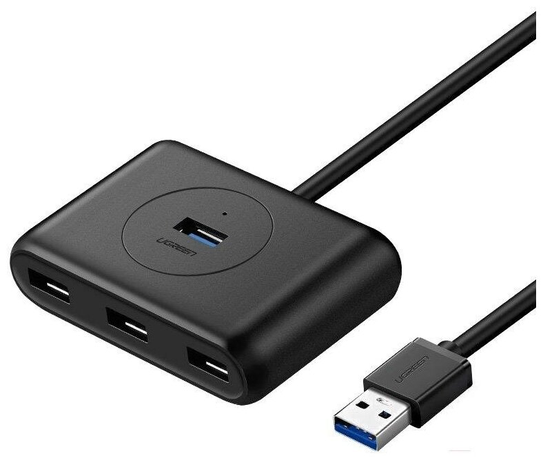 Купить USB концентратор Ugreen 4-in-1 USB 3.0 Data Hub - цены .