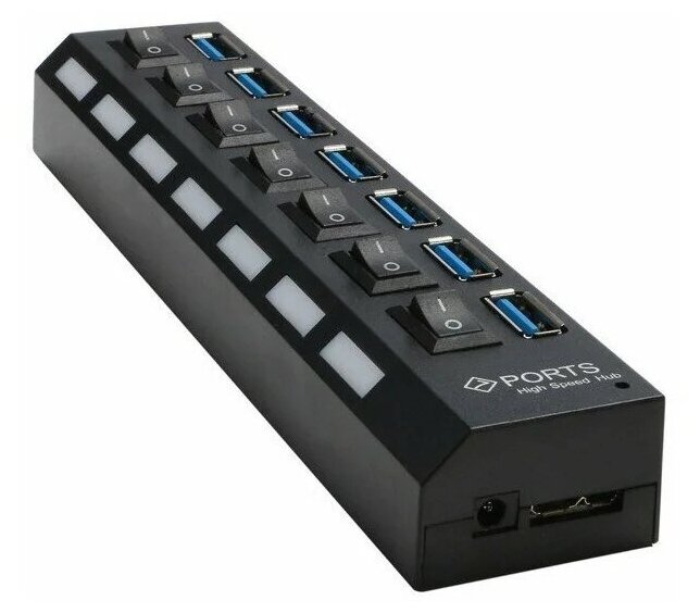 USB-HUB 7 портов USB 2.0 JK19