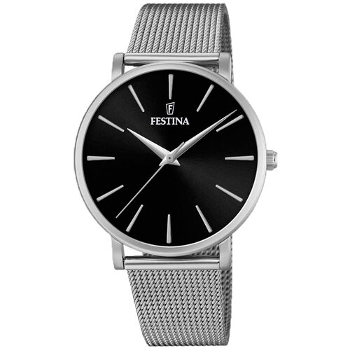 фото Наручные часы festina наручные часы festina f20475/4, серебряный, черный