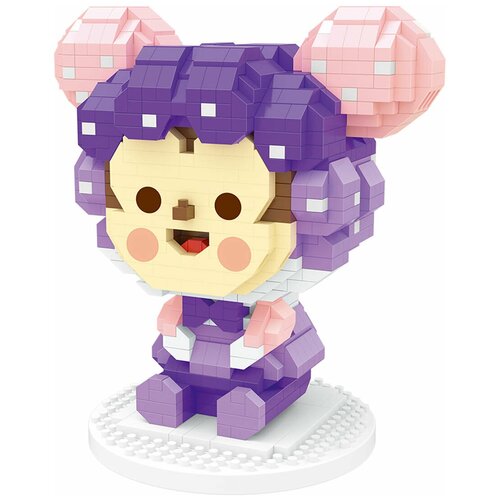 Конструктор Wisehawk Мышка Молли - ежевичка 989 деталей NO. 2680 Mouse Molly blackberry