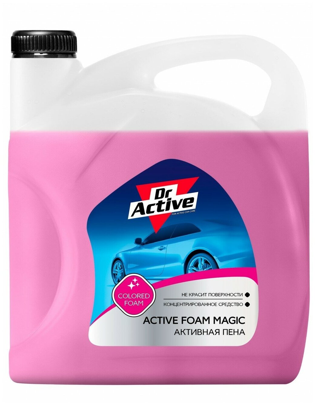 Автошампунь Dr. Active "Active Foam Magic" для бесконтактной мойки автомобиля, концентрат 6 кг