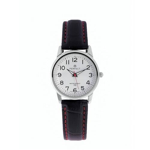 фото Часы кварцевые, наручные, женские, на батарейке, на кожаном ремешке, на металлическом браслете, японский механизм, гарантия 6 месяцев, классические, повседневные perfect