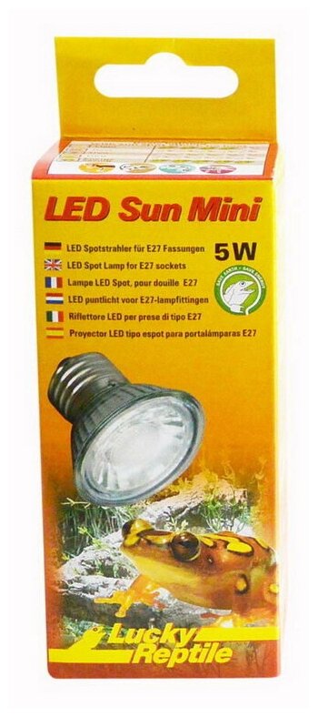 Лампа светодиодная LUCKY REPTILE "LED Sun Mini 5Вт" (Германия)