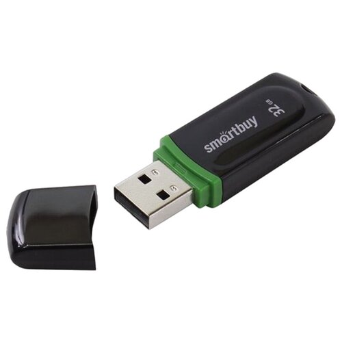 Память Smart Buy "Paean" 32GB, USB 2.0 Flash Drive, черный