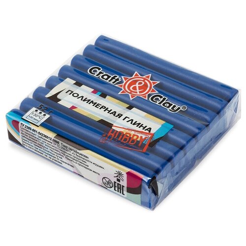 Глина полимерная Craft &Clay 52г синий король 1061