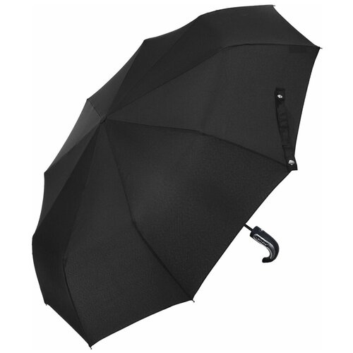 Мужской складной зонт LANTANA UMBRELLA полуавтомат L909/черный